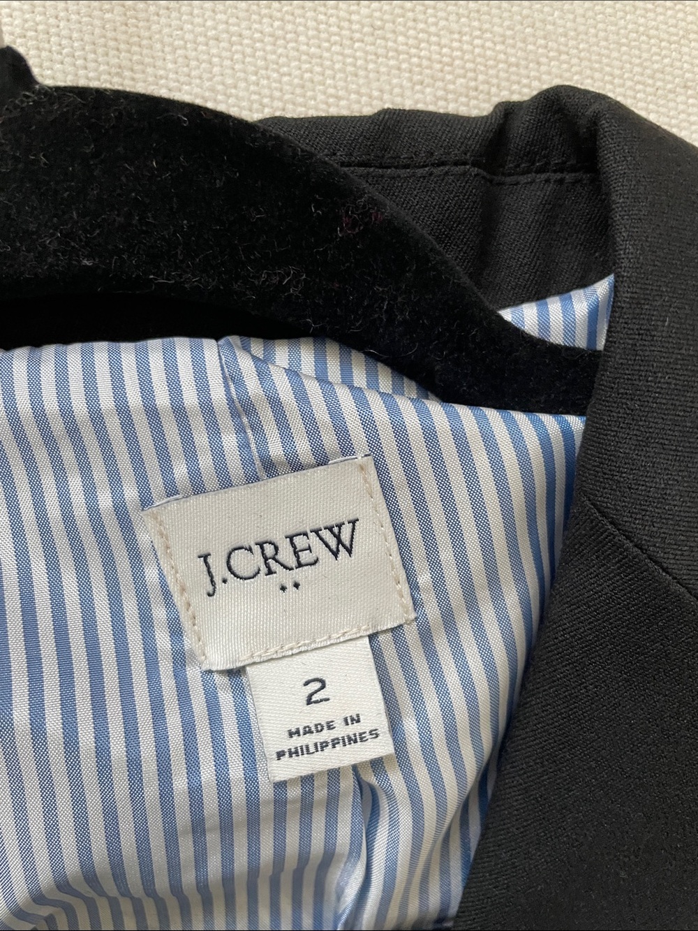 J. Crew Black Women's Two-Button Blazer - Picture 5 of 8